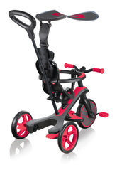 دراجة ثلاثية Globber Trike Explorer باللون الأحمر الجديد